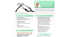 Desktop Screenshot of medicalpractice.cz